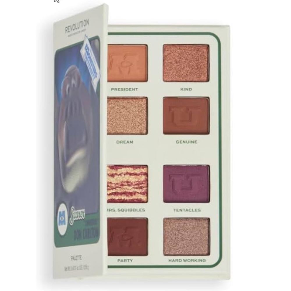 Revolution DISNEY MONSTERS UNIVERSITY
Dangerous Scarer Card Eyeshadow
Palette
